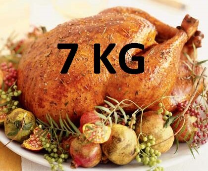 07 kg Gevulde hele kalkoen ovenklaar 